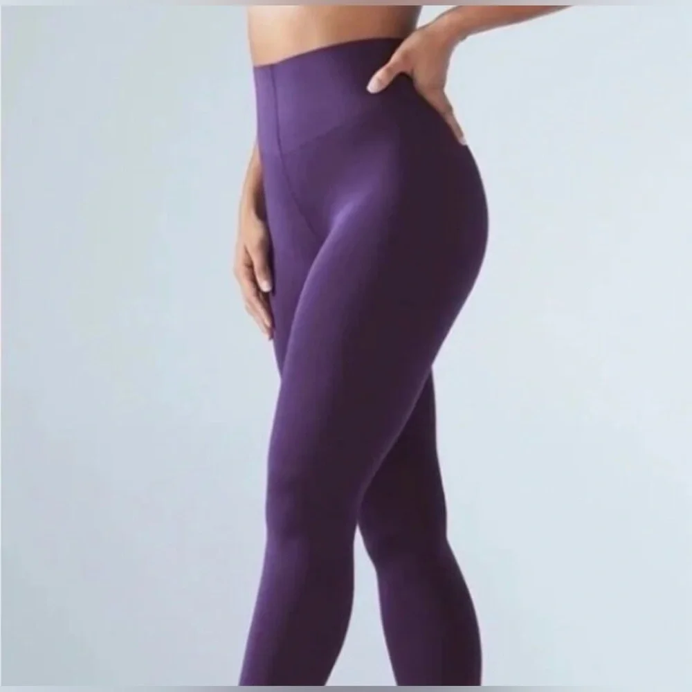 Savage x Fenty Hotline High-Waist Leggings purple plum 2X- NWT - Picture 3 of 7